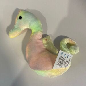 Ty Teenie Beanie Baby Neon The Seahorse with NO TAG